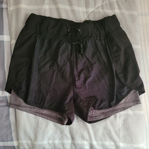 Black Daisy Fuentes Athletic Shorts